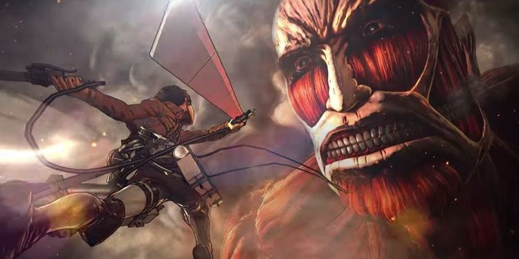 Attack on Titan (video game) New Attack on Titan video game unleashes a first actionpacked