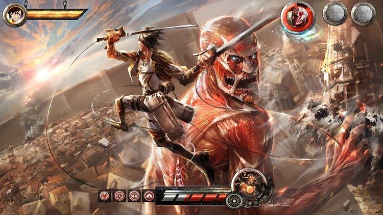Attack on Titan (video game) Attack on Titan Videogame Developed by CyberConnect2 YouTube
