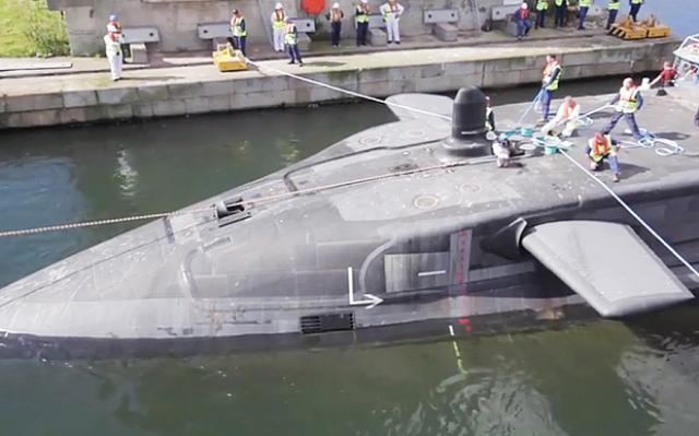 Attack submarine Video HMS Artful UK39s latest attack submarine starts maiden