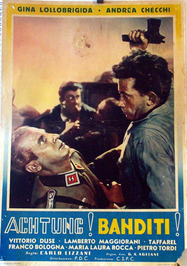 Attention! Bandits! ACHTUNG BANDITI MOVIE POSTER ACHTUNG BANDITI MOVIE POSTER
