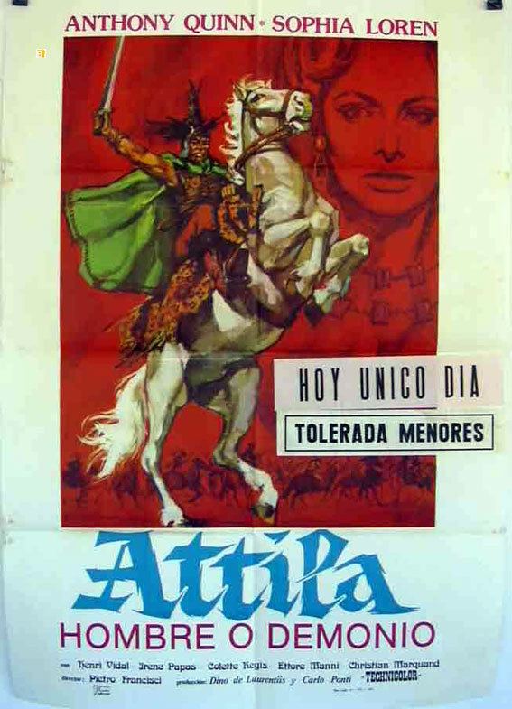 Attila (1954 film) ATILA MOVIE POSTER ATTILA MOVIE POSTER