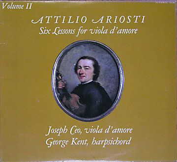 Attilio Ariosti Home Page International Viola d39amore Society