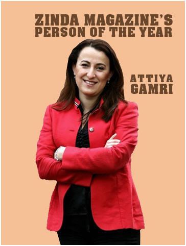 Attiya Gamri Zinda Magazines Assyrian of the Year Bethnahrin
