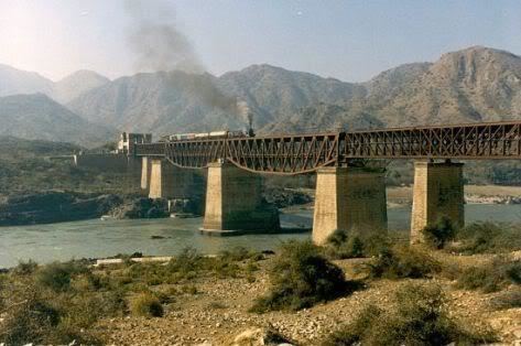 Attock Bridge IRFCA Railway Bridge over the Indus at Attock