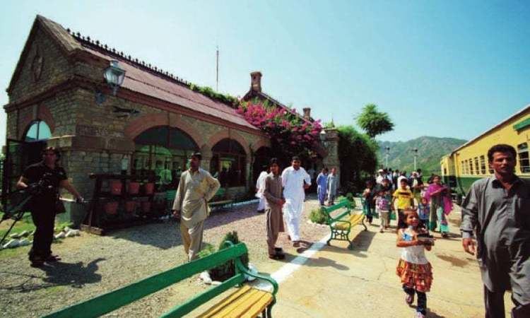 Attock A rare glimpse of historic Attock Khurd train route Pakistan