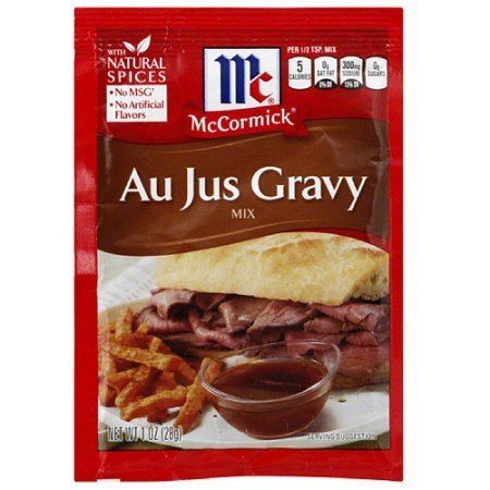 Au jus McCormick Au Jus Gravy Mix 1 oz Pack of 12 Walmartcom