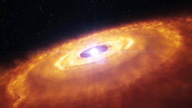 AU Microscopii Mysterious ripples found in planetforming disc around nearby star
