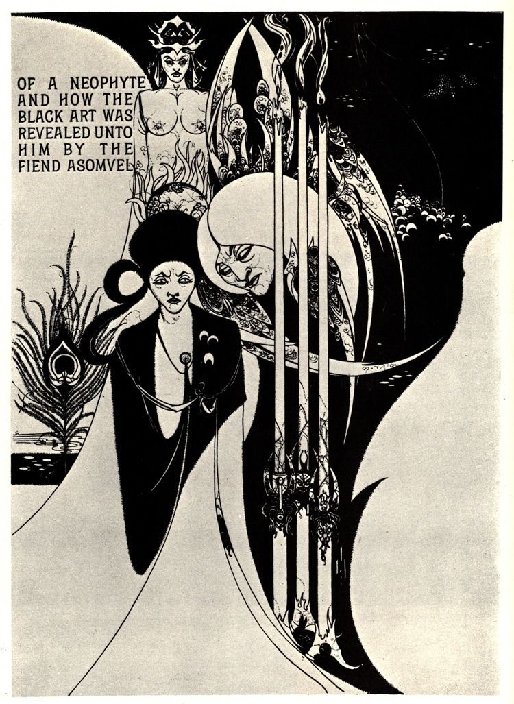 Aubrey Beardsley Of a Neophyte and how the Black Art was revealed unto him