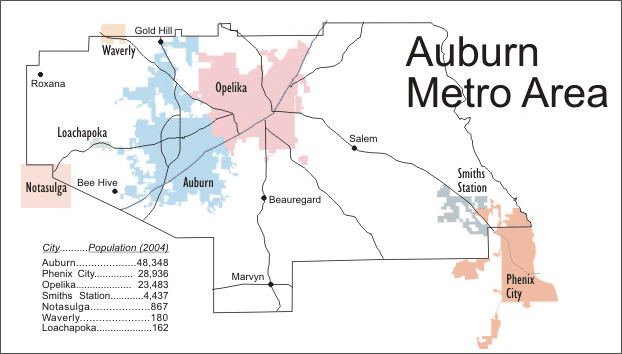 Auburn, Alabama, metropolitan area