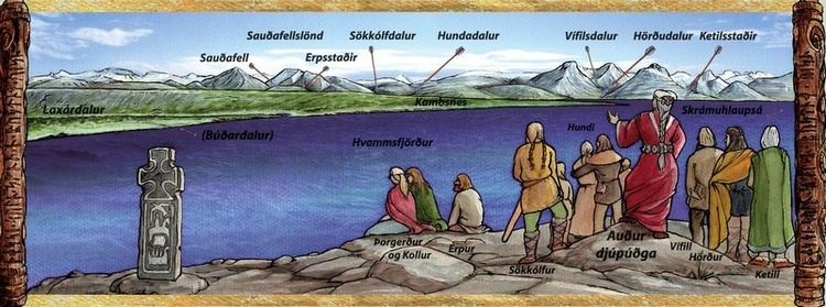 Aud the Deep-Minded Leif Eiriksson Settlement of Dalir
