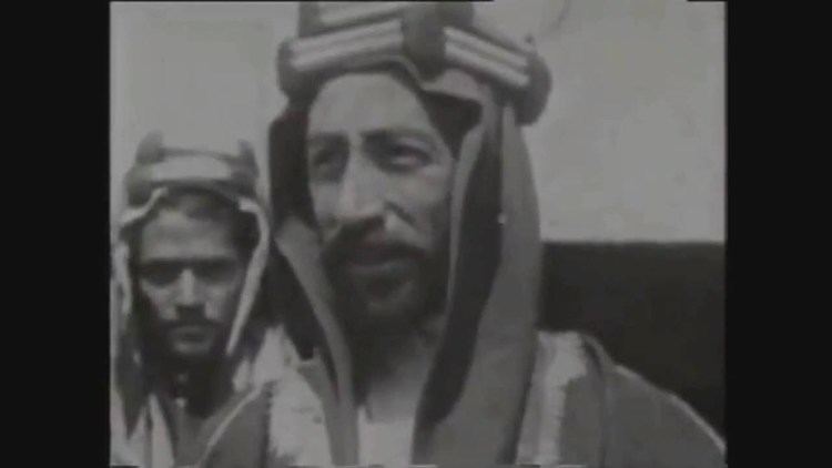 Auda Abu Tayi Video of TE Lawrence Emir Faisal Auda abu Tayi and The Arab