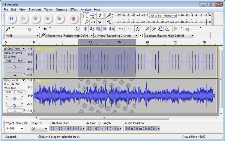 Audacity (audio editor)