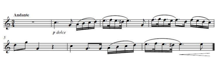 Audition Piece for Trumpet (Zubiaurre)