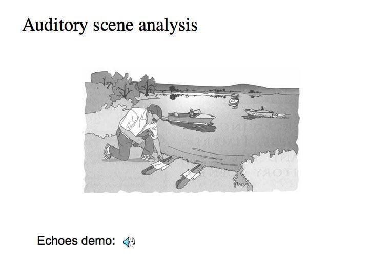 Auditory scene analysis Perception Lecture Notes Auditory Pathways and Sound Localization