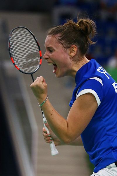 Audrey Fontaine Audrey Fontaine Pictures Badminton Day 15 Baku 2015 1st European