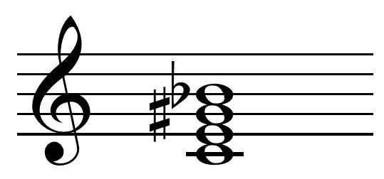 Augmented seventh chord
