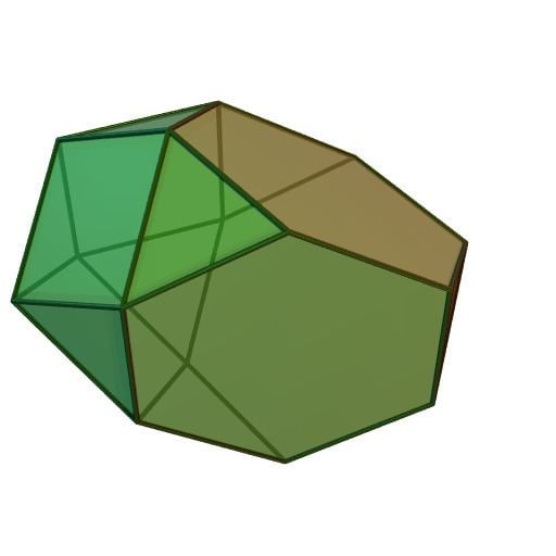 Augmented truncated tetrahedron