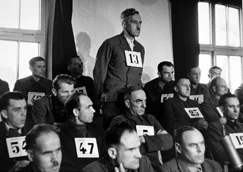 August Eigruber Testimony of August Eigruber in the Mauthausen case