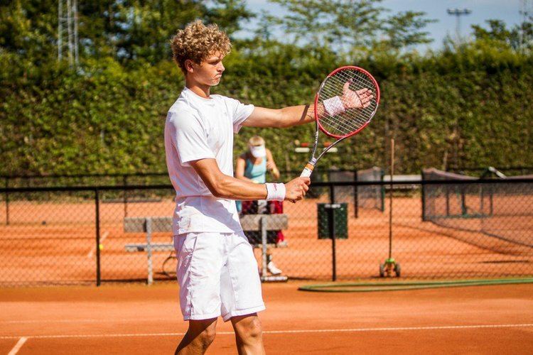 August Holmgren Tennisavisen on Twitter ITF Junior Prato August Holmgren stoppet