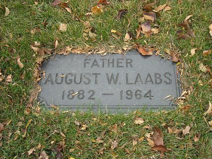 August W. Laabs August W Laabs 1882 1964 Find A Grave Memorial