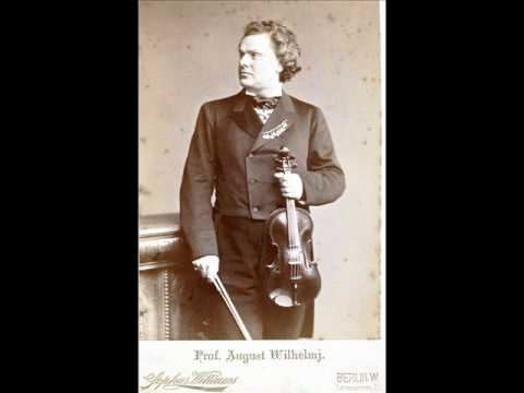 August Wilhelmj August Wilhelmj Violin Le Streghe Witchs Dance Paganini
