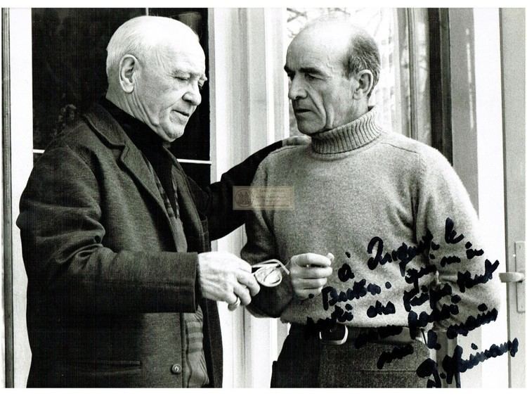 Auguste Le Breton Autographes PassePresent Georges Hainnaux alias JO LA