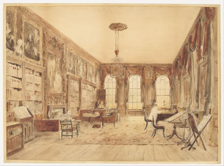 Augustus Charles Pugin FileAugustus Charles Pugin The Interior of the Library at
