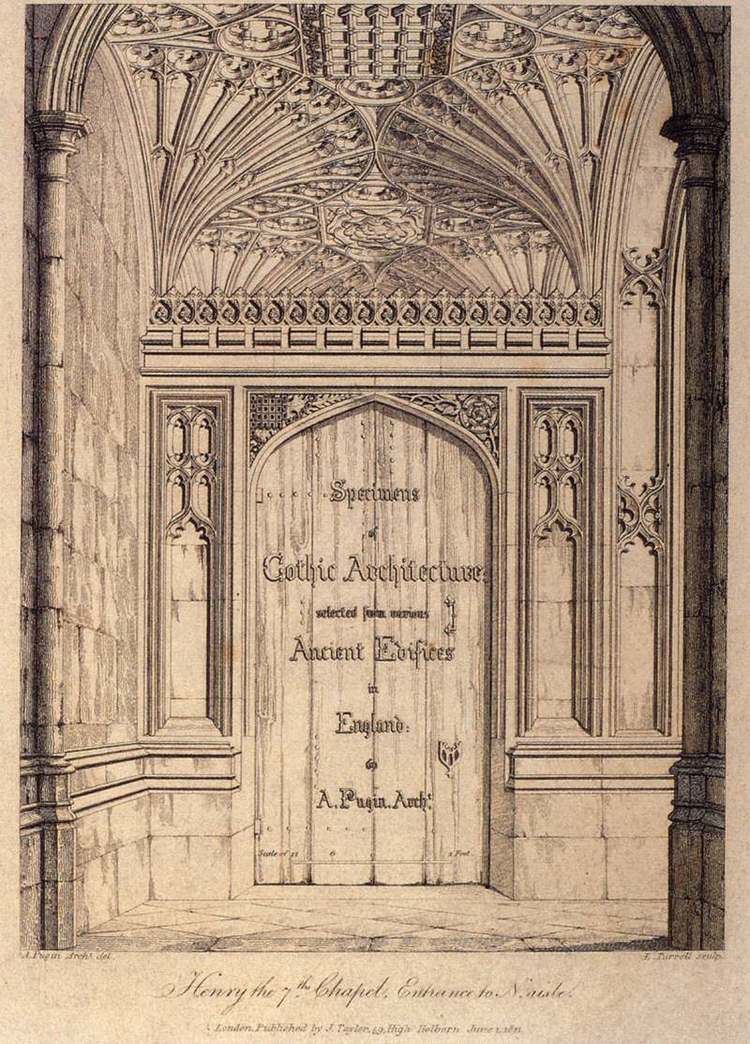 Augustus Charles Pugin FileAugustus Charles Pugin Specimens of Gothic Architecture