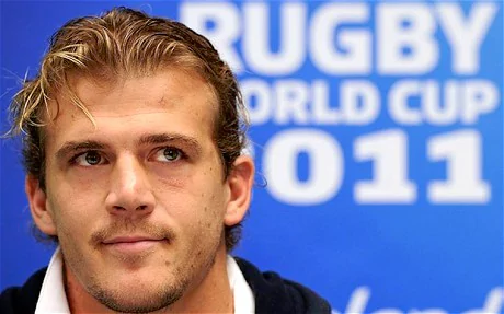 Aurelien Rougerie Rugby World Cup 2011 France centre Aurlien Rougerie