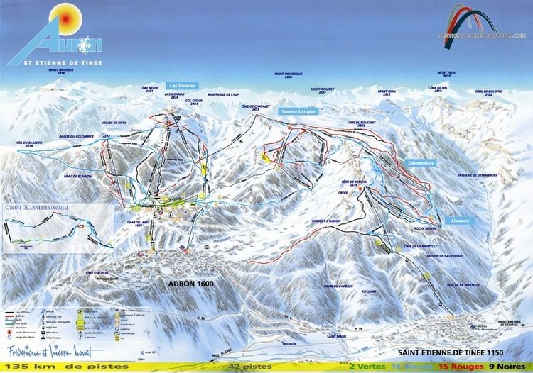 Auron (ski resort) Auron Ski Resort Guide Location Map amp Auron ski holiday accommodation
