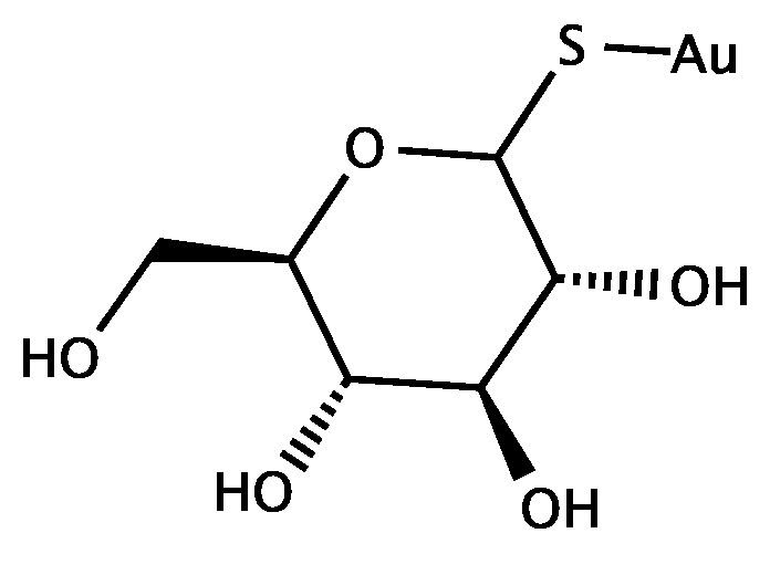 Aurothioglucose Glentham Life Sciences GK8154 Aurothioglucose hydrate 12192573