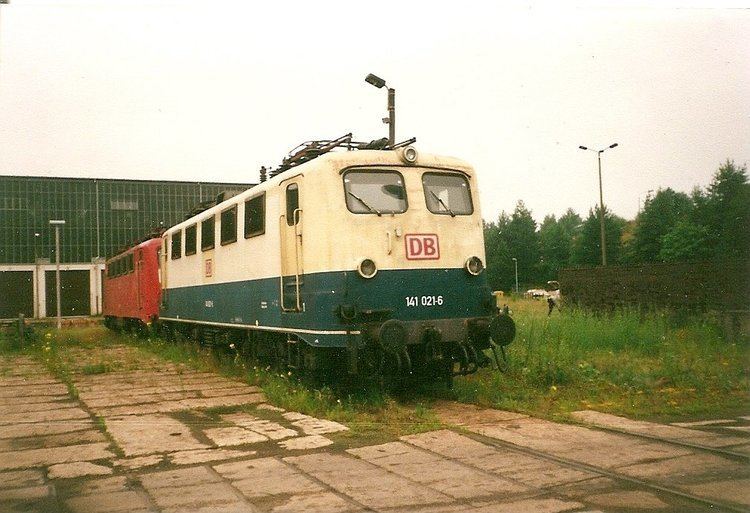 Ausbesserungswerk Im Juli 1999 reparierte das Ausbesserungswerk in Neustrelitz noch