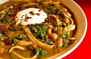 Aush Aush Afghan Noodle Soup Dining for Women
