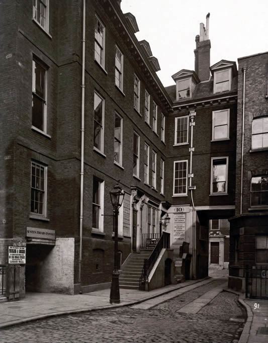 Austin Friars, London London 1870s and now 7 Austin Friars the City Points of View