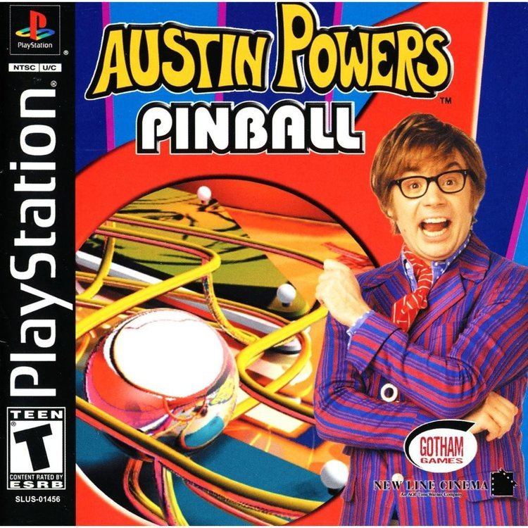 Austin Powers Pinball Austin PowersPinball PlayStation PS1 Retro Game Fan Video Game
