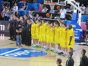Australia men's national basketball team Australia men39s national basketball team Wikipedia