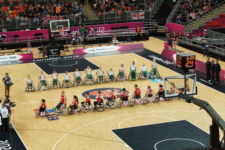 Australia women's national wheelchair basketball team at the 2012 Summer Paralympics