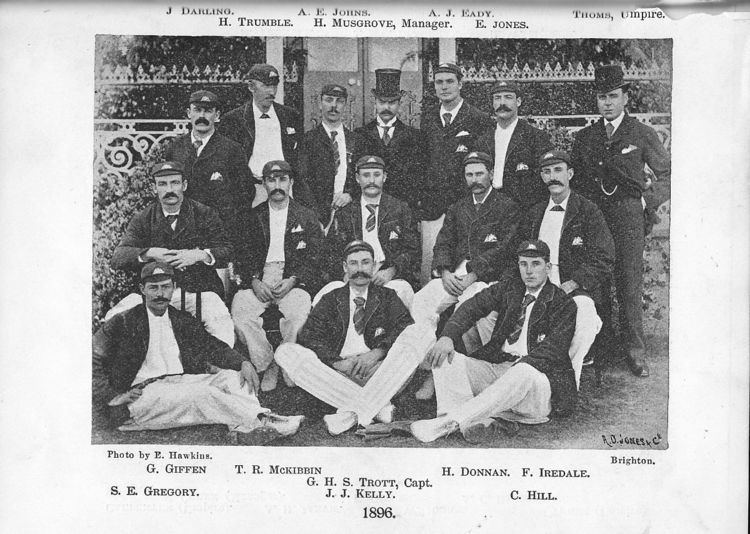 Australian cricket team in England in 1896