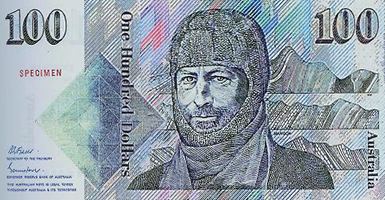 Australian one hundred-dollar note