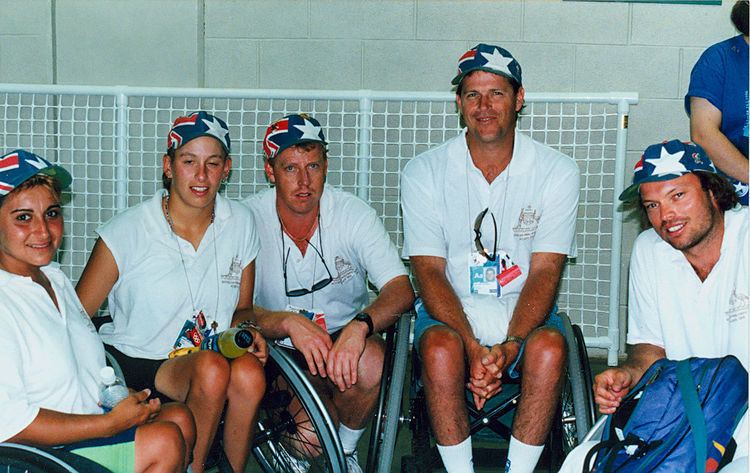 Australian Paralympic wheelchair tennis team
