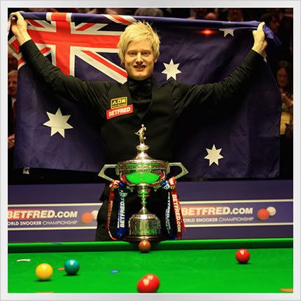 Australian professional snooker player NIEL ROBERTSON Australian professional snooker player NIEL ROBERTSON