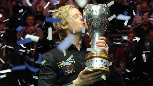 Australian professional snooker player NIEL ROBERTSON Australian professional snooker player NIEL ROBERTSON