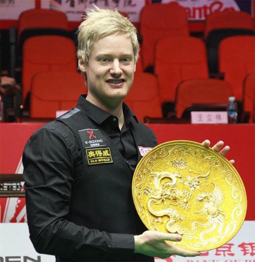 Australian professional snooker player NIEL ROBERTSON Australian professional snooker player NIEL ROBERTSON