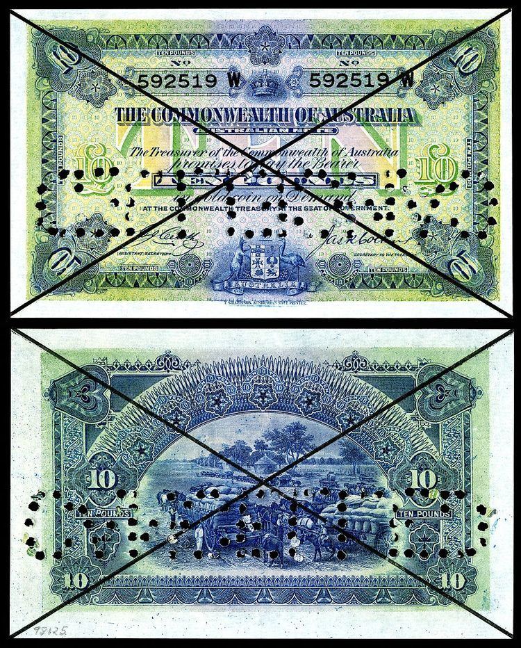 Australian ten-pound note