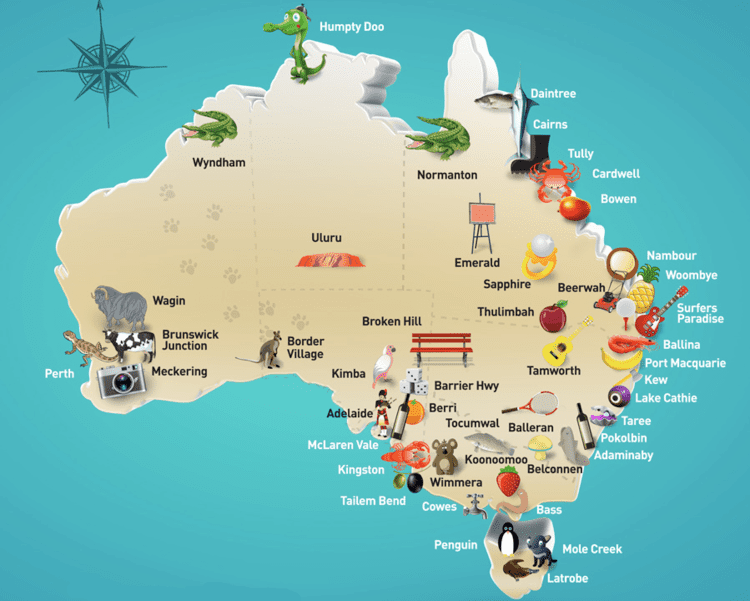 Big Things Nsw Map Australia's Big Things - Alchetron, The Free Social Encyclopedia