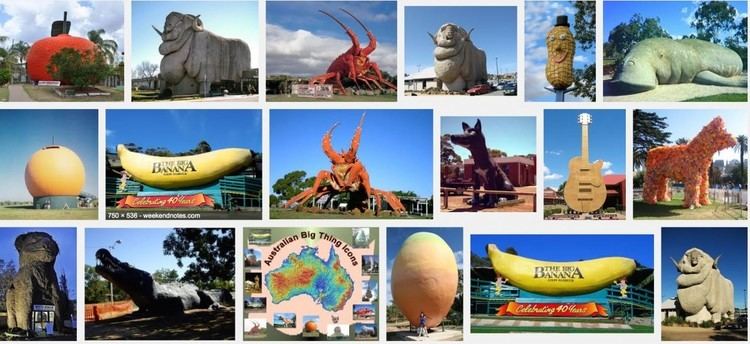 Australia's big things Australia39s Big Landmarks Go Bogan Quid