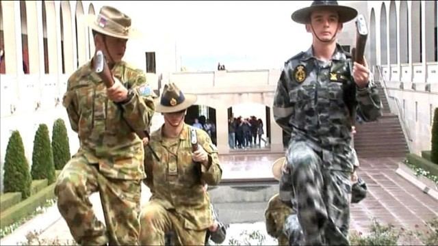 Australia's Federation Guard Australia39s Federation Guard Prepare for Visit to Greece Defence