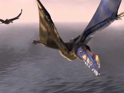 Austriadactylus Vol du Pterosaure Austriadactylus Trias suprieur YouTube