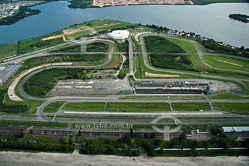 Autódromo Internacional Nelson Piquet TYBA ONLINE Assunto Vista area do Autdromo Internacional