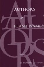 Authors of Plant Names pressuchicagoedudamucpbooksjacket9781842
